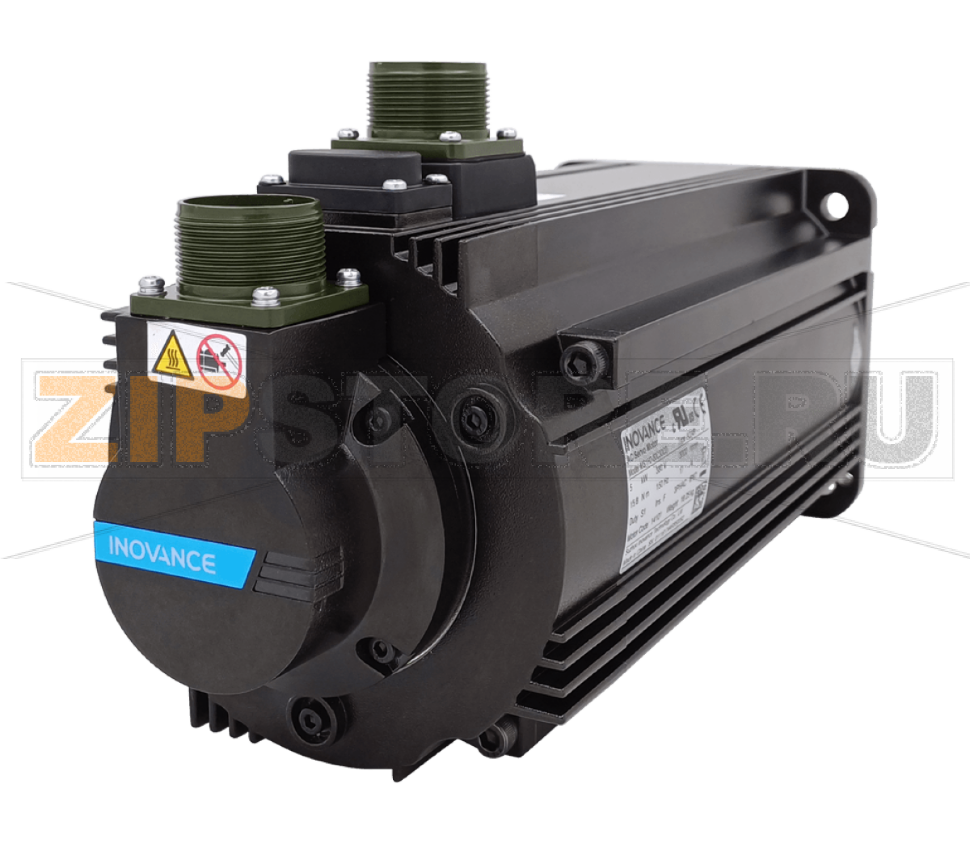 Серводвигатель с тормозом 380 В, 3000 об/мин, 15.8 Н·м, 5 кВт, фланец: 130 мм, IP67 Inovance MS1H2-50C30CD-A334R-INT 