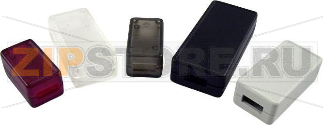 Корпус USB 65x30x15.5 мм, материал: акрилонитрил, черный Hammond 1551USB3BK 