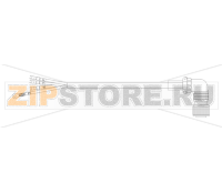 Кабель силовой 10 м, 380 В, 4.4-7.5 кВт, без тормоза Inovance S6-L-M022-10.0