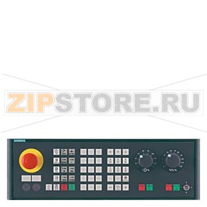 SINUMERIK СТАНОЧНЫЙ ПУЛЬТ MCP 483 PN PROFINET / ПРОМЫШЛЕННЫЙ ETHERNET, ШИРИНА 19\, ПЛЕНОЧНЫЕ КЛАВИШИ, 22 MM АВАРИЙНЫЙ ОСТАНОВ&quot; Siemens 6FC5303-0AF22-1AA1 