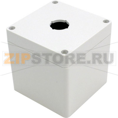 Корпус универсальный 90x90x90 мм, материал: поликарбонат, серый, 1 шт Hammond 1554MPB1A 
