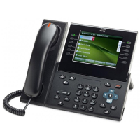IP-видеотелефон 48 В/DC, 2xGE (PoE), 6 линий, SIP, RJ-45, 640х480 пкс Cisco CP-9971-C-K9