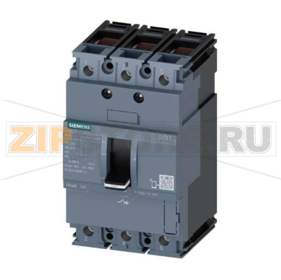 Выключатель автоматический, модульный Siemens Sentron 3VA1010-4ED36-0AA0 