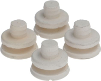 RUBBER FEET KIT - WHITE 4 PCS
