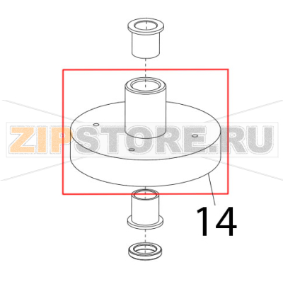 Inner gear Sirman Plutone 7 CE Inner gear Sirman Plutone 7 CEЗапчасть на деталировке под номером: 14Название запчасти на английском языке: Inner gear Sirman Plutone 7 CE