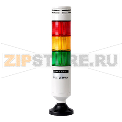 Колонна сигнальная, светодиодная, модульная, Ø: 56 мм Autonics PTE-AGB-3FF-RYG 