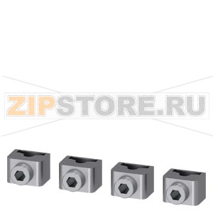 Wire Connector; 4 pcs. Accessory for: 3VA1 100/160 Siemens 3VA9114-0JB10 