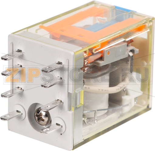 Реле миниатюрное (2CO), 7A, DC 12V Shenler RKE2CO012LT 
