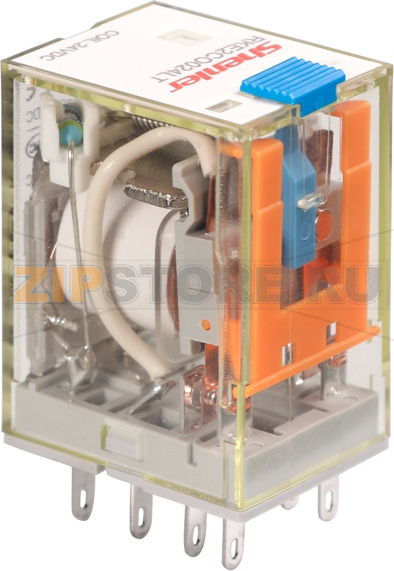 Реле миниатюрное (2CO), 7A, DC 12V Shenler RKE2CO012LT 