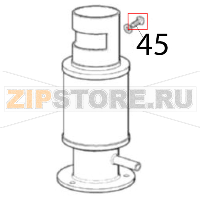 Vite Scotsman BF 80 Vite Scotsman BF 80Запчасть на деталировке под номером: 45