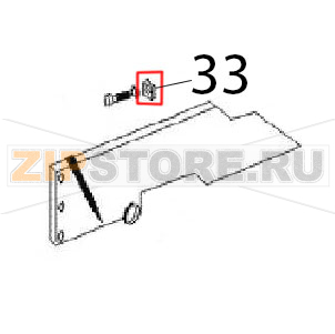 Accomodation Ø: 6 Angelo Po FC241G Accomodation Ø: 6 Angelo Po FC241GЗапчасть на деталировке под номером: 33