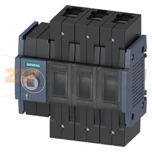 ВЫКЛЮЧАТЕЛЬ-РАЗЪЕДИНИТЕЛЬ 100A, ТР.2, 3-ПОЛ ФРОНТ.УПР. СЛЕВА БАЗ.БЛОК БЕЗ РУЧКИ РАМОЧНЫЕ КЛЕММЫ Siemens 3KD3030-2NE10-0 