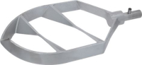 60L flat beater, stainless ste