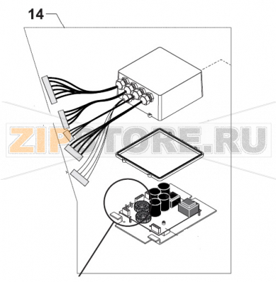Power Box Mounted, VL2 Bear Varimixer RN20 VL-2                                                                                        Power Box Mounted, VL2&nbsp;Bear Varimixer RN20 VL-2Запчасть на сборочном чертеже под номером: 14Название запчасти на датском&nbsp;языке: Power Box Mounted, VL2 Bear Varimixer RN20 VL-2