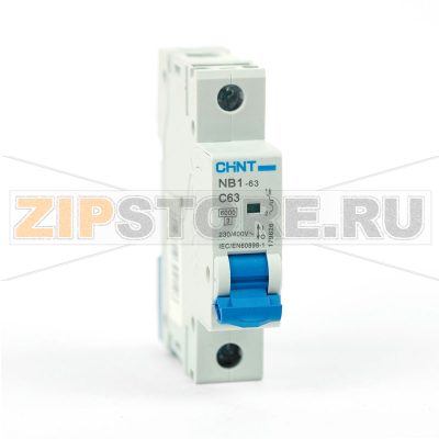 Выключатель автоматический 63 А, 6 кА, 1 полюс Chint NB1-63 