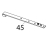 Lower sensor (LED) Toshiba TEC B-SX4T-GS20-QM-R