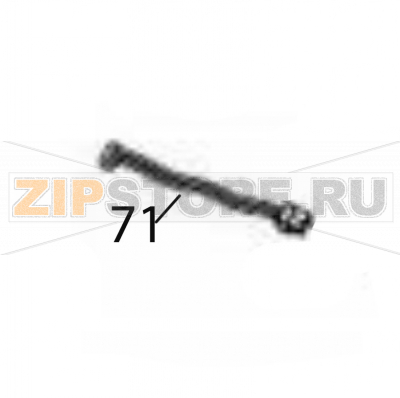 Cover gap cable assy Sato CG208TT Cover gap cable assy Sato CG208TTЗапчасть на деталировке под номером: 71Название запчасти на английском языке: Cover gap cable assy Sato CG208TT.