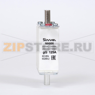 Предохранитель с бойком 125 A, габарит 000, gG Sinvel FNH000S-125 