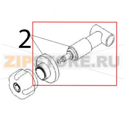 Cock 3/8&quot; Angelo Po 0G1CP1G Cock 3/8" Angelo Po 0G1CP1GЗапчасть на деталировке под номером: 2