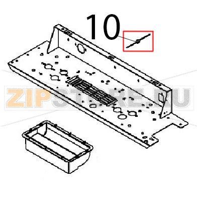 Termoresistenz PT1000 Angelo Po BX61E Termoresistenz PT1000 Angelo Po BX61EЗапчасть на деталировке под номером: 10