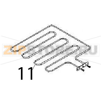 Resistenza 2700 W., 400 V Angelo Po 2G1PE2E Resistenza 2700 W., 400 V Angelo Po 2G1PE2EЗапчасть на деталировке под номером: 11