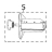 Replacement media rewind spindle (includes bearing) Zebra ZT600