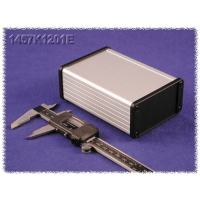 Корпус алюминиевый 120x84x28.5 мм, черный, 1 шт Hammond 1457J1201EBK