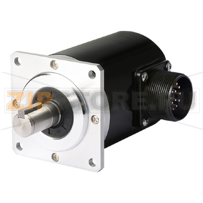 Энкодер инкрементальный с валом, 68 мм Autonics E68S15-1024-6-L-5 