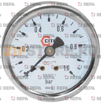 MANOMETRE 1/4 DE 0 A 1 BAR 