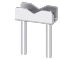 Седловая клемма 150 - 300mm2, для ТР NH3 1-пол. с плоская клемма, аксессуар для предохр. выключ. разъединитель 3NP1 содержит 1 клемма Siemens 3NP1961-1BA00