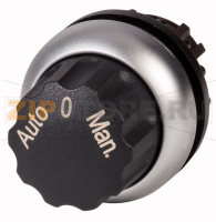 Переключатель, 2 положения, черный, с инд. гравировкой Eaton M22-WR3-X94