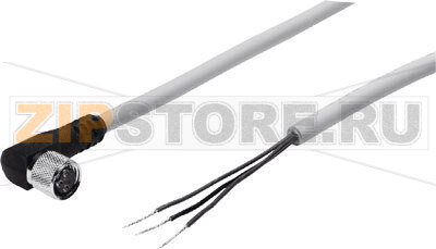 Кабель соединительный 5 м Festo SIM-M8-3WD-5-NSL-PU 