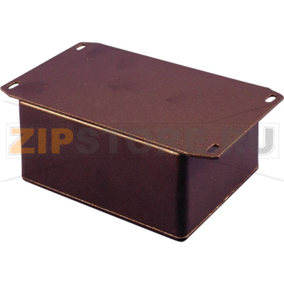 Корпус 254x70x49.5 мм, материал: алюминий, черный, 1 шт Hammond 1590WBXFBK 