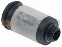 FILTRO SCARICO ARIA ø 40x70 mm 8 m³/h