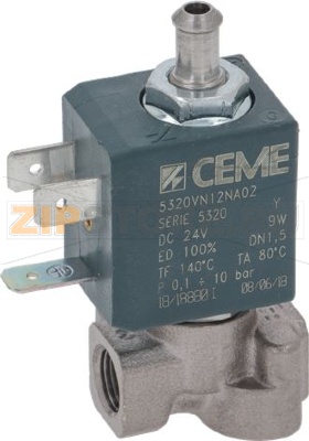 ELETTROVALVOLA CEME 3 VIE ø 1/8F 24VDC 
