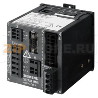 контрольно-измерительный модуль SICAM MMU устр. на DIN-рейку, без диспл. корпус 96 x 96 x 100 мм IP20,  2 ДВых интерфейс Ethernet RJ45 входы напряжения с гальванической развязкой интерфейс Ethernet и протокол обмена данными: Modbus TCP Siemens 7KG9663-2AA