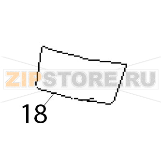 Decorative stickers Hurakan HKN-HBH850 Decorative stickers Hurakan HKN-HBH850Запчасть на деталировке под номером: 18
