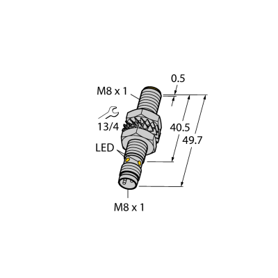 Датчик индуктивный Turck BI3-M08E-VP6X-V1141 