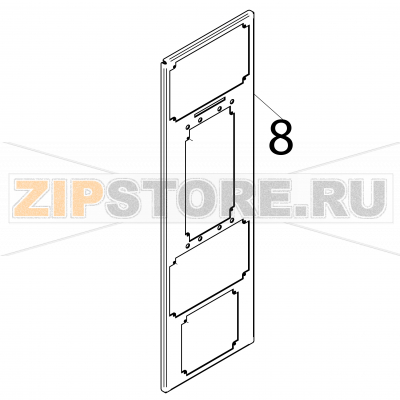 Circuit support Fagor VG-101 Circuit support Fagor VG-101Запчасть на деталировке под номером: 8Название запчасти Fagor на английском языке: Circuit support VG-101.