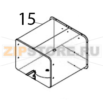 Inner body Hurakan HKN-XF023 Inner body Hurakan HKN-XF023Запчасть на деталировке под номером: 15