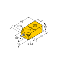 Датчик индуктивный Turck BI15-Q20-Y1X