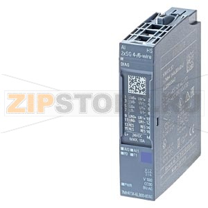 SIMATIC ET 200SP, АНАЛОГОВЫЙ МОДУЛЬ ВВОДА, AI 2 X SG 4-/6-ПРОВОДНОЙ, ВЫСОКОСКОРОСТНОЙ, ПОДХОДИТ К BU-TYPE A0, ЦВЕТОВОЙ КОД CC00, КАНАЛ ДИАГНОСТИКИ, 28/16BIT, +/-0,05%,  ДЛЯ ТЕНЗОДАТЧИКОВ (БЕЗ ПОВЕРКИ И МЕТРОЛОГИЧЕСКОГО СЕРТИФИКАТА) Siemens 7MH4134-6LB00-0 
