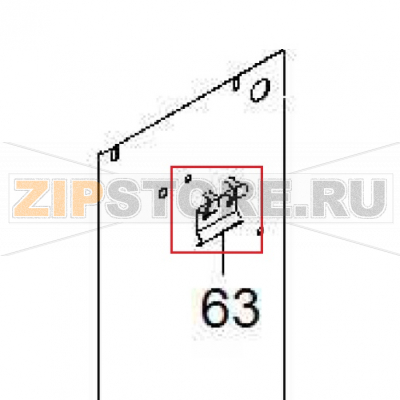 Probe support Sagi TF101S Probe support Sagi TF101SЗапчасть на деталировке под номером: 63Название запчасти на английском языке: Probe support Sagi TF101S