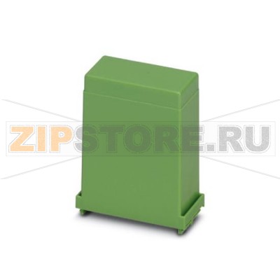 Крышка Phoenix Contact EMG 22-H 52MM GN для защиты элементов на печатных платах от прикосновений и пыли, зеленая. Высота: 52 мм, ширина: 22,5 мм.Минимальный заказ: 10 шт.Упаковка: 10 шт.