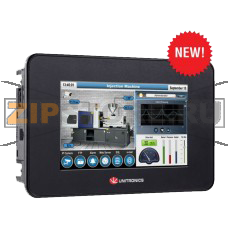 Контроллер 5&quot;, 24 В/DC, 14DI, 2AI, 2RTD/TC, 8RO, 2AO Unitronics US5-B5-RA28 