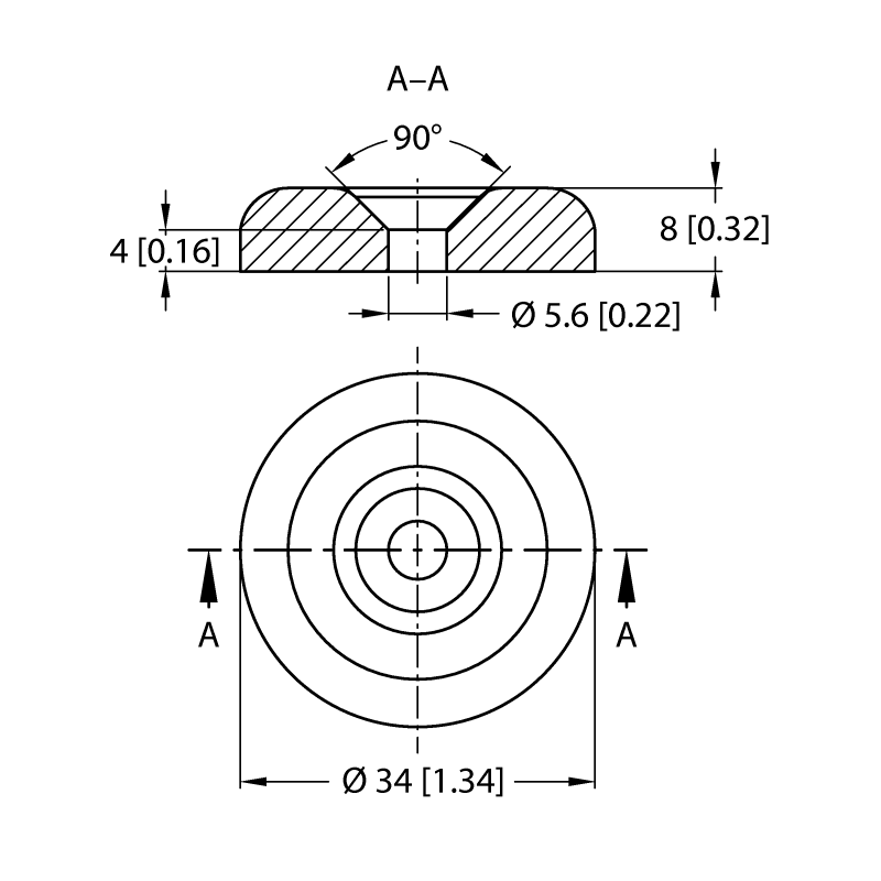 RFID-метка Turck TW-R34-8-M-B320 
