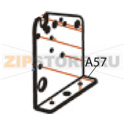 Plate-right down Godex EZ-6200 plus Plate-right down Godex EZ-6200 plusЗапчасть на деталировке под номером: A-57Название запчасти Godex на английском языке: Plate-right down EZ-6200 plus.