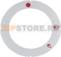 SELF-ADHESIVE KNOB DISC -NO PILOT SYMBOL