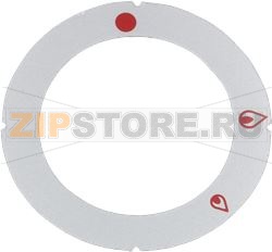 SELF-ADHESIVE KNOB DISC -NO PILOT SYMBOL 