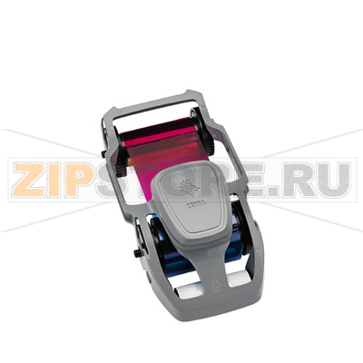 Красящая лента, YMCKO, 200 отпечатков Zebra ZC350 